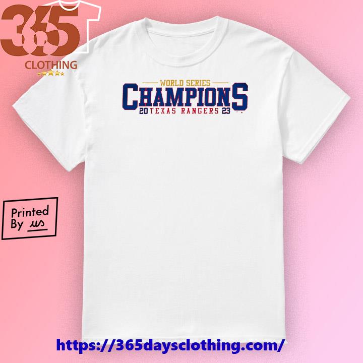 Texas Rangers Fall Classic World Series Champions 2023 Shirt