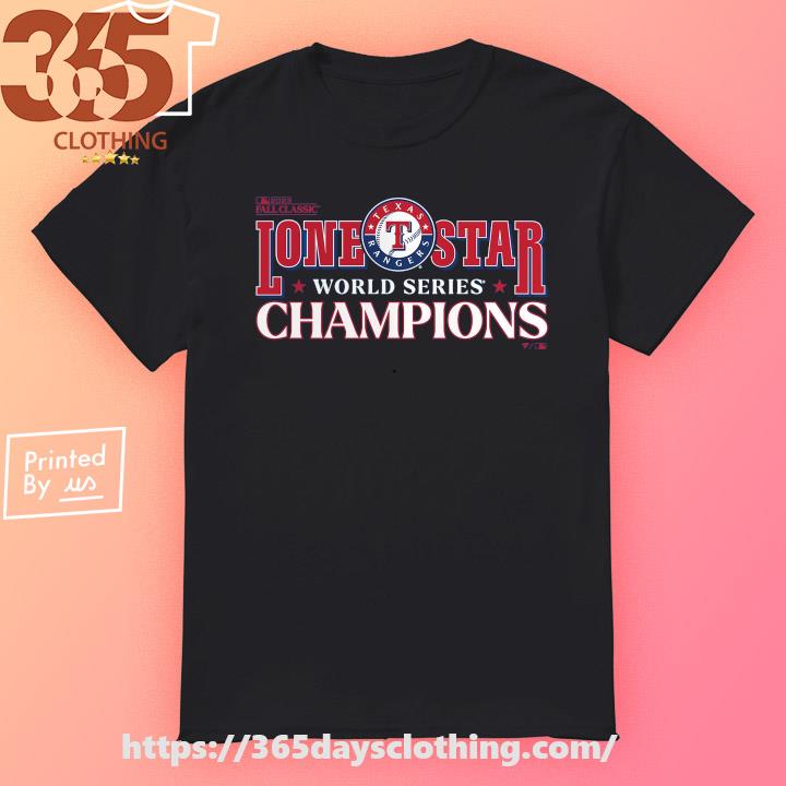 Texas Rangers Lone Star World Series Champions 2023 Fall Classic Shirt