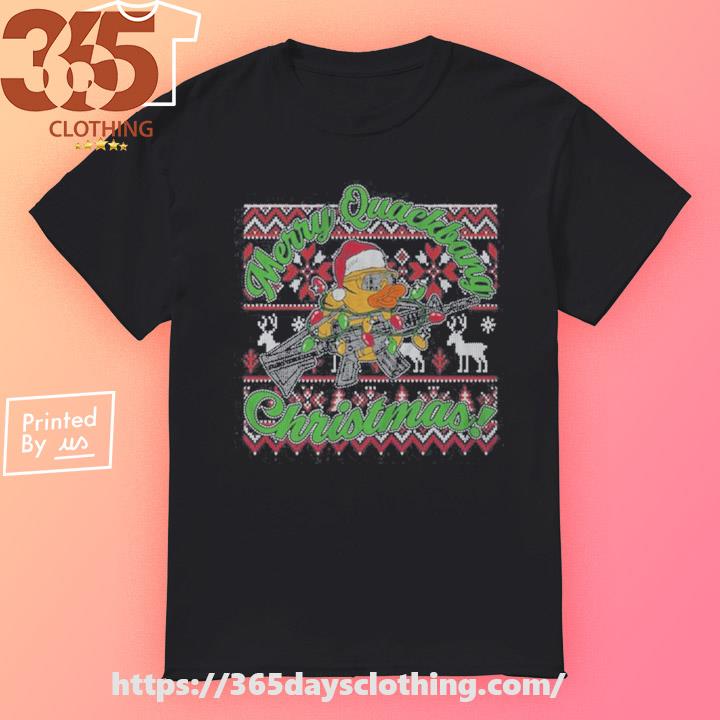 The Fat Electrician Merry Quackbang Christmas limited shirt